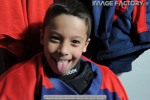2014-10-26 Ambrosiana-Hockey Milano Rossoblu U12 0132 Samuele Ravera